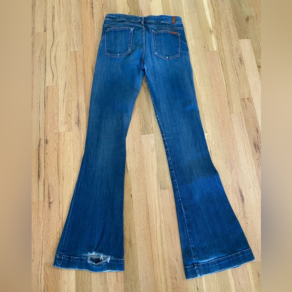 7 For All Mankind jeans, flare leg, size 30.